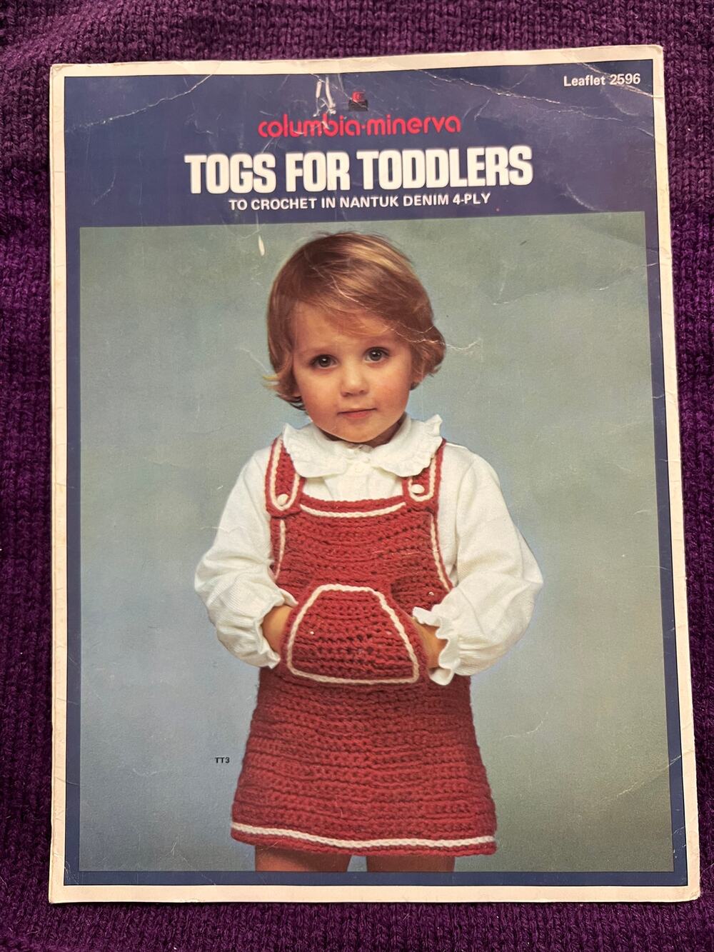 Togs for toddlers to crochet pattern book